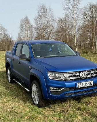 Volkswagen Amarok cena 155000 przebieg: 94541, rok produkcji 2018 z Karlino małe 232